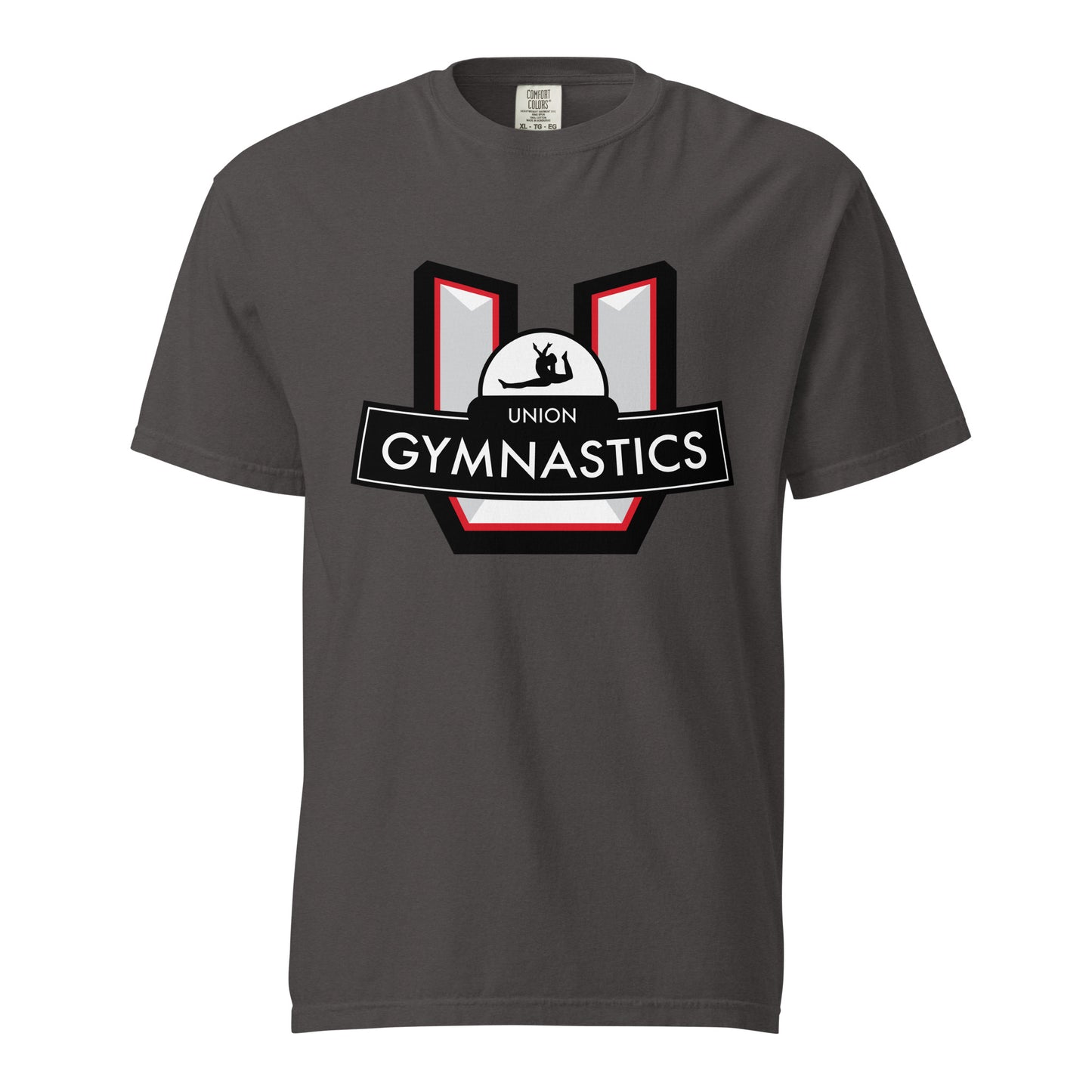 Signature | Comfort Colors T-Shirt | Union Gymnastics | Crest Logo