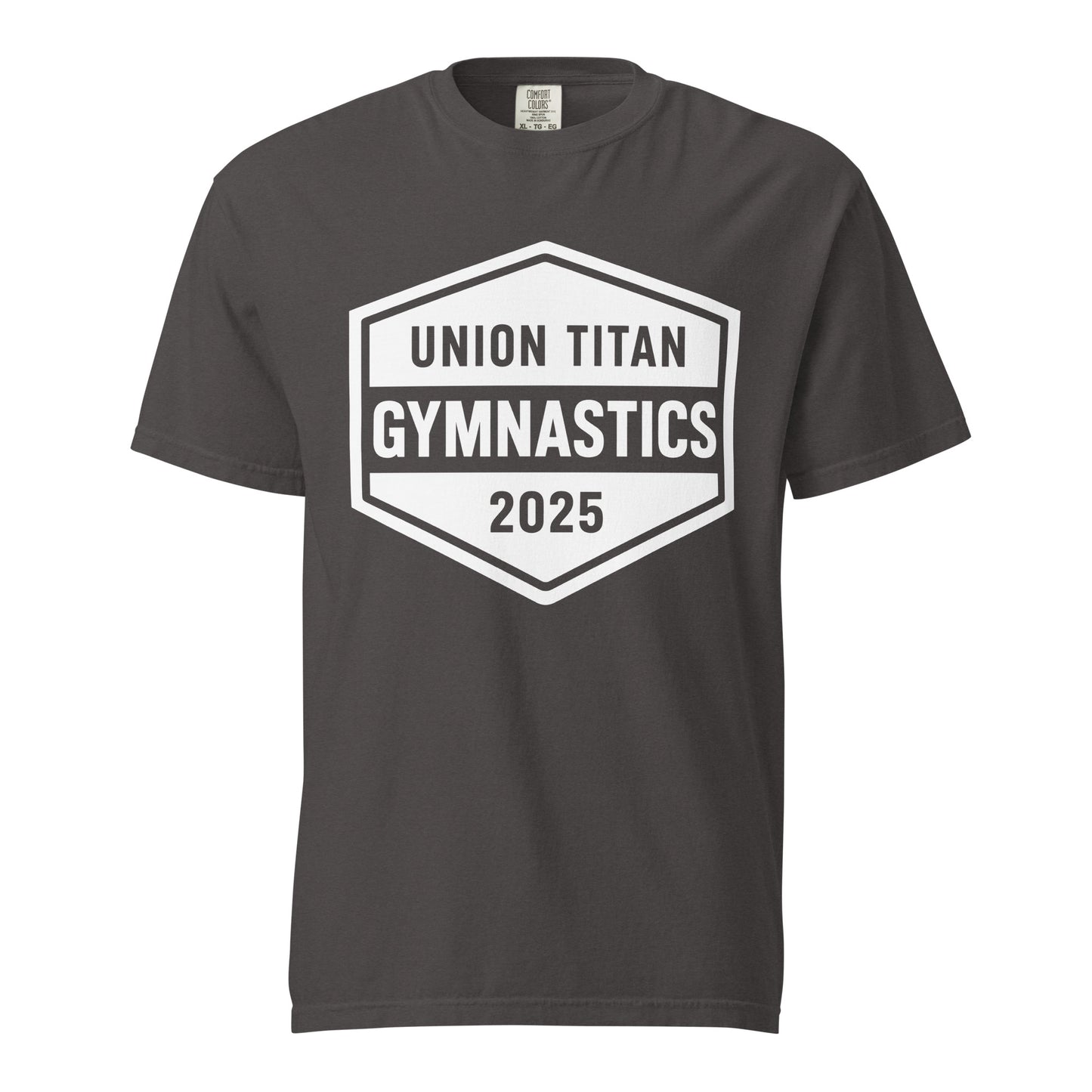 Signature | Comfort Colors T-Shirt | Union Gymnastics | Valor Logo