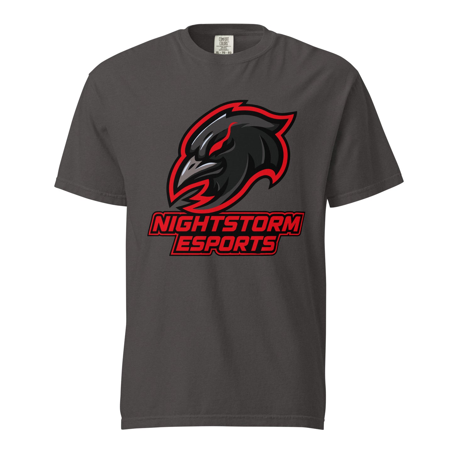 Signature | Comfort Colors T-Shirt | NightStorm Esports | Crest Logo