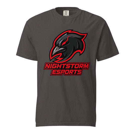 Signature | Comfort Colors T-Shirt | NightStorm Esports | Crest Logo