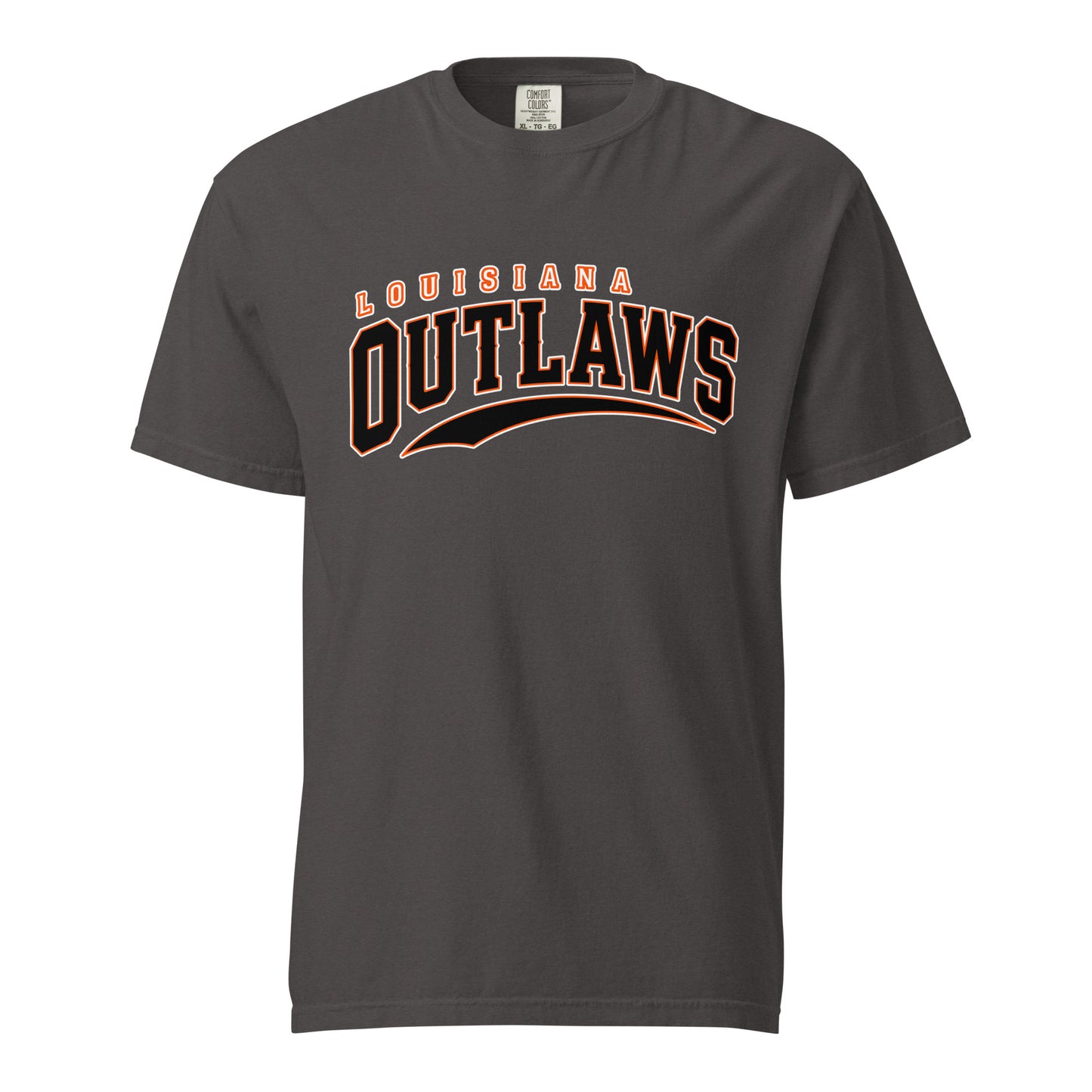 Signature | Comfort Colors T-Shirt | Louisiana Outlaws | Vanguard Logo