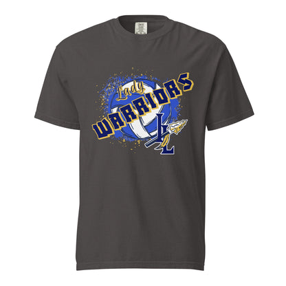 Signature | Comfort Colors T-Shirt | Indian Land Middle School Volleyball | Vanguard Warriors Logo