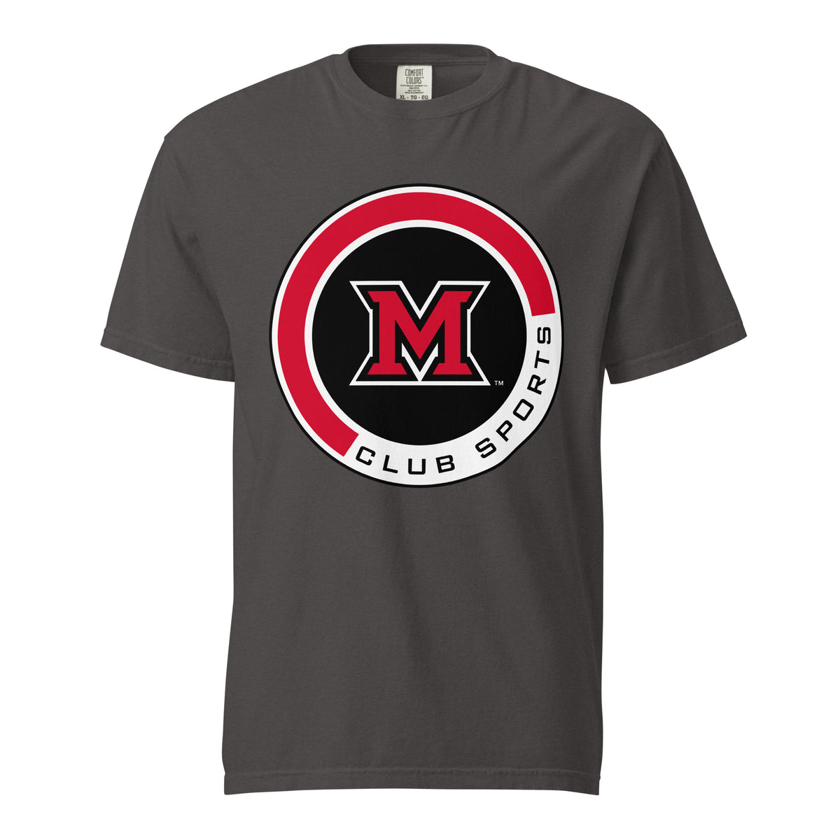 Signature | Comfort Colors T-Shirt | Miami Women's Hockey | Badge Logo