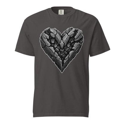 Signature | Comfort Colors T-Shirt | Obsidian Heartbeat | Emblem Logo