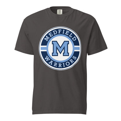 Signature | Comfort Colors T-Shirt | Medfield Softball | Badge Logo