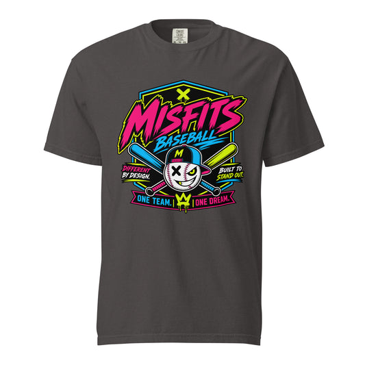 Signature | Comfort Colors T-Shirt | Misfits Baseball | Valor Logo