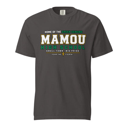Signature | Comfort Colors T-Shirt | Mamou High School | Vanguard Logo