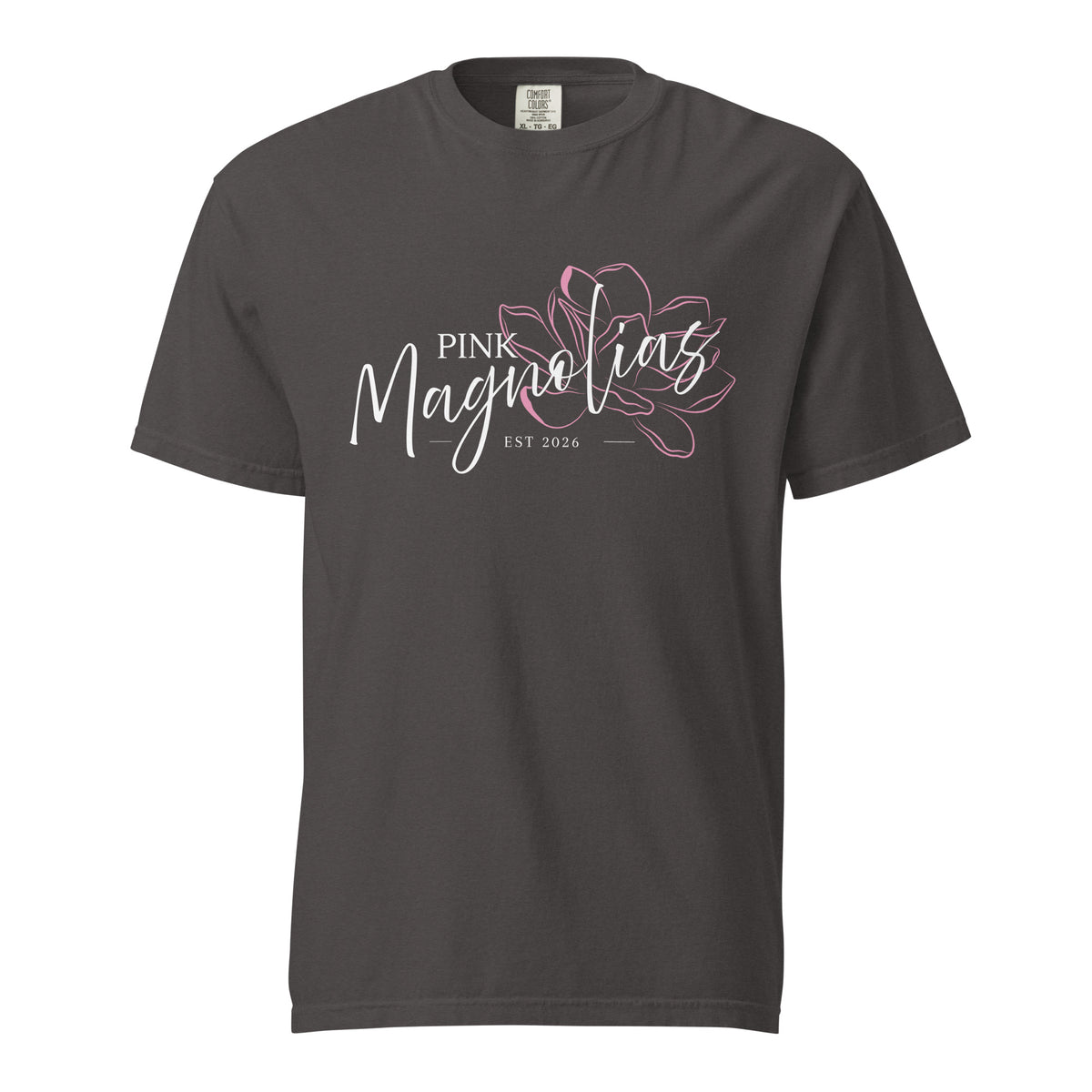Signature | Comfort Colors T-Shirt | Pink Magnolias Dance | Modern Script Logo