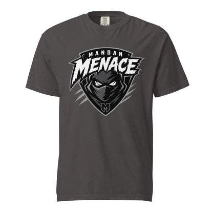 Signature | Comfort Colors T-Shirt | Mandan Menace | Shield Logo
