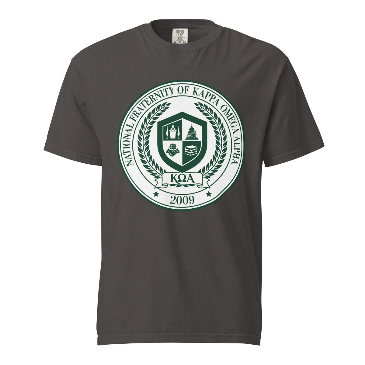 Signature | Comfort Colors T-Shirt | Kappa Omega Alpha | Badge Logo