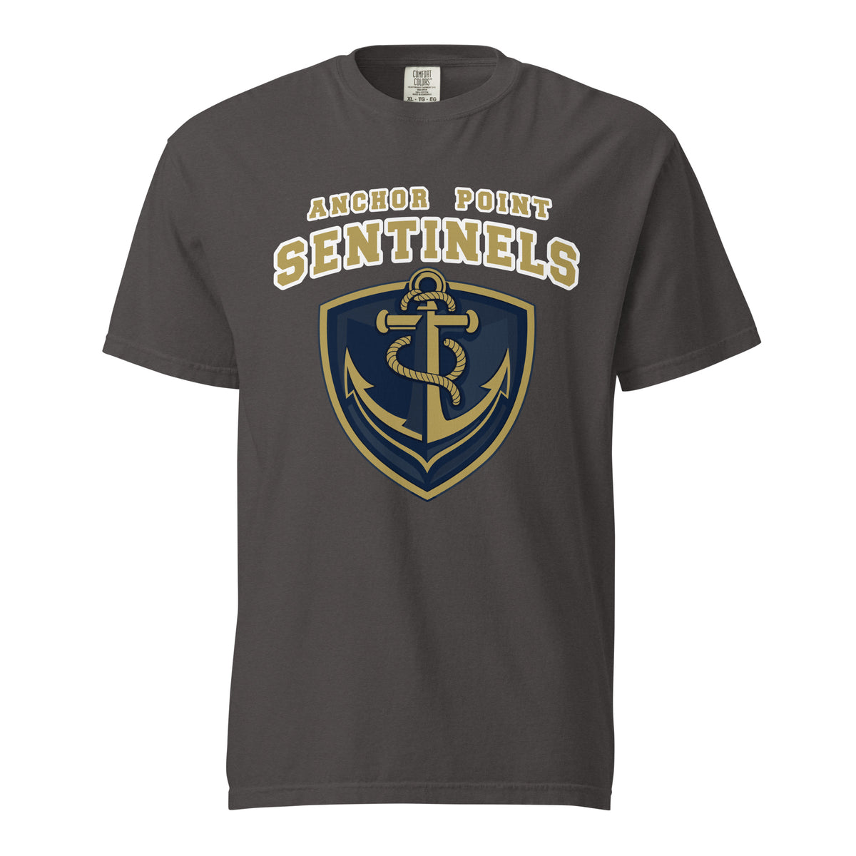 Signature | Comfort Colors T-Shirt | Anchor Point | Crest Logo
