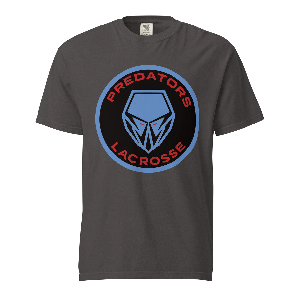 Signature | Comfort Colors T-Shirt | Predators Lacrosse | Badge Logo