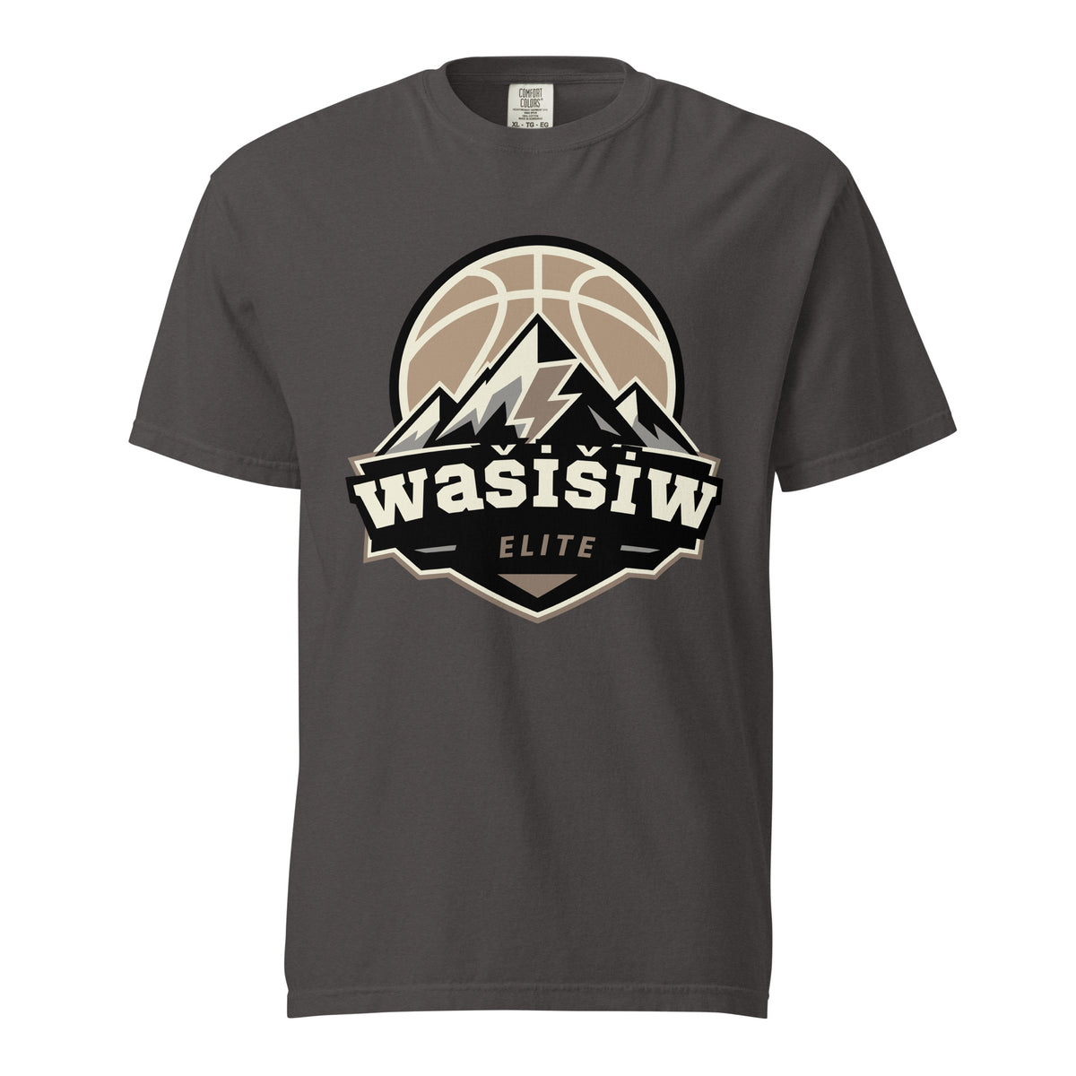 Signature | Comfort Colors T-Shirt | Wašišiw Elite | Vanguard Logo