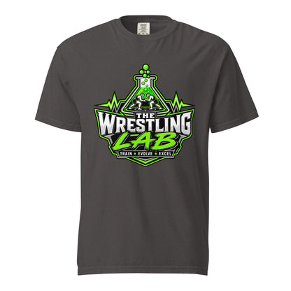 Signature | Comfort Colors T-Shirt | The Wrestling Lab | Emblem Logo
