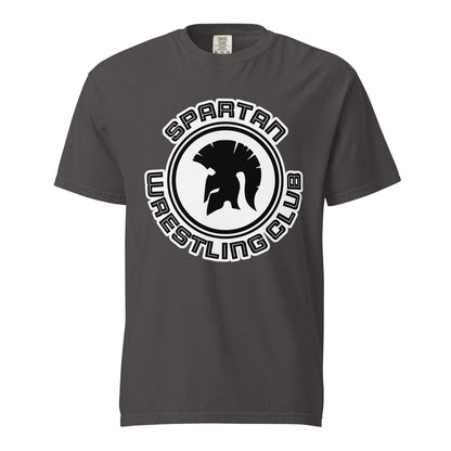Signature | Comfort Colors T-Shirt | Spartan Wrestling Club | Crest Logo