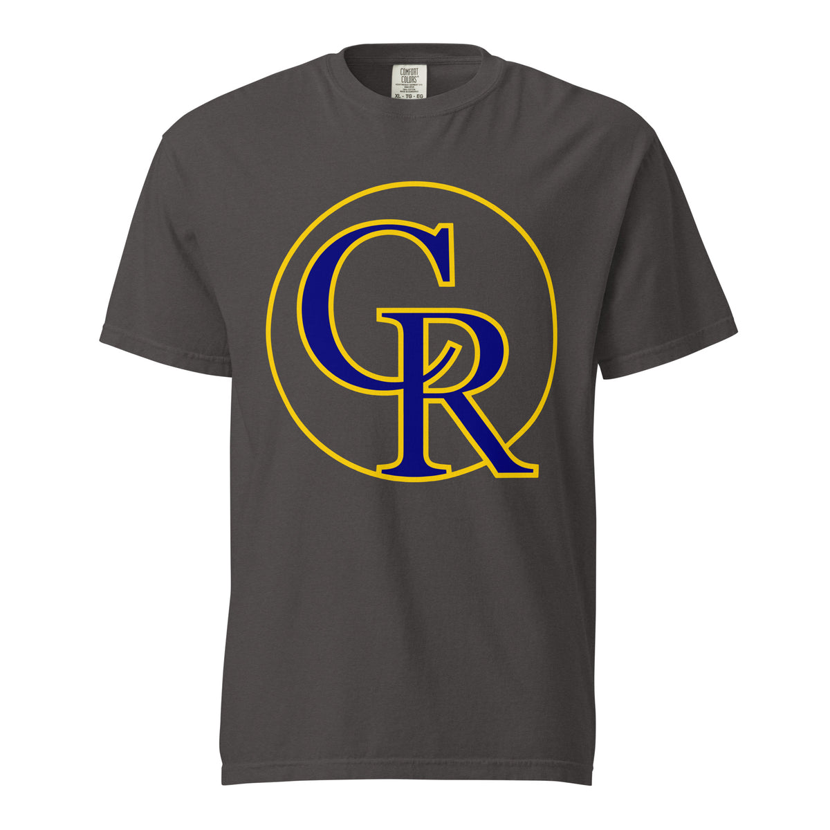 Signature | Comfort Colors T-Shirt | Chestnut Ridge Lions Football | Crest Logo