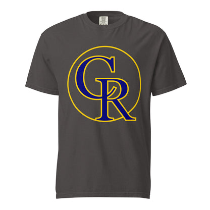 Signature | Comfort Colors T-Shirt | Chestnut Ridge Lions Football | Crest Logo