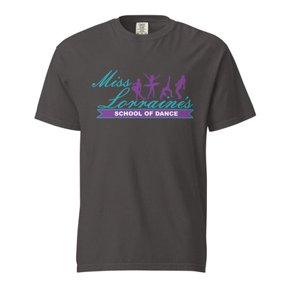Signature | Comfort Colors T-Shirt | Miss Lorraine’s School of Dance | Crest Logo