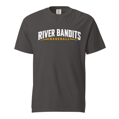 Signature | Comfort Colors T-Shirt | South Bend River Bandits | Lettermark Logo