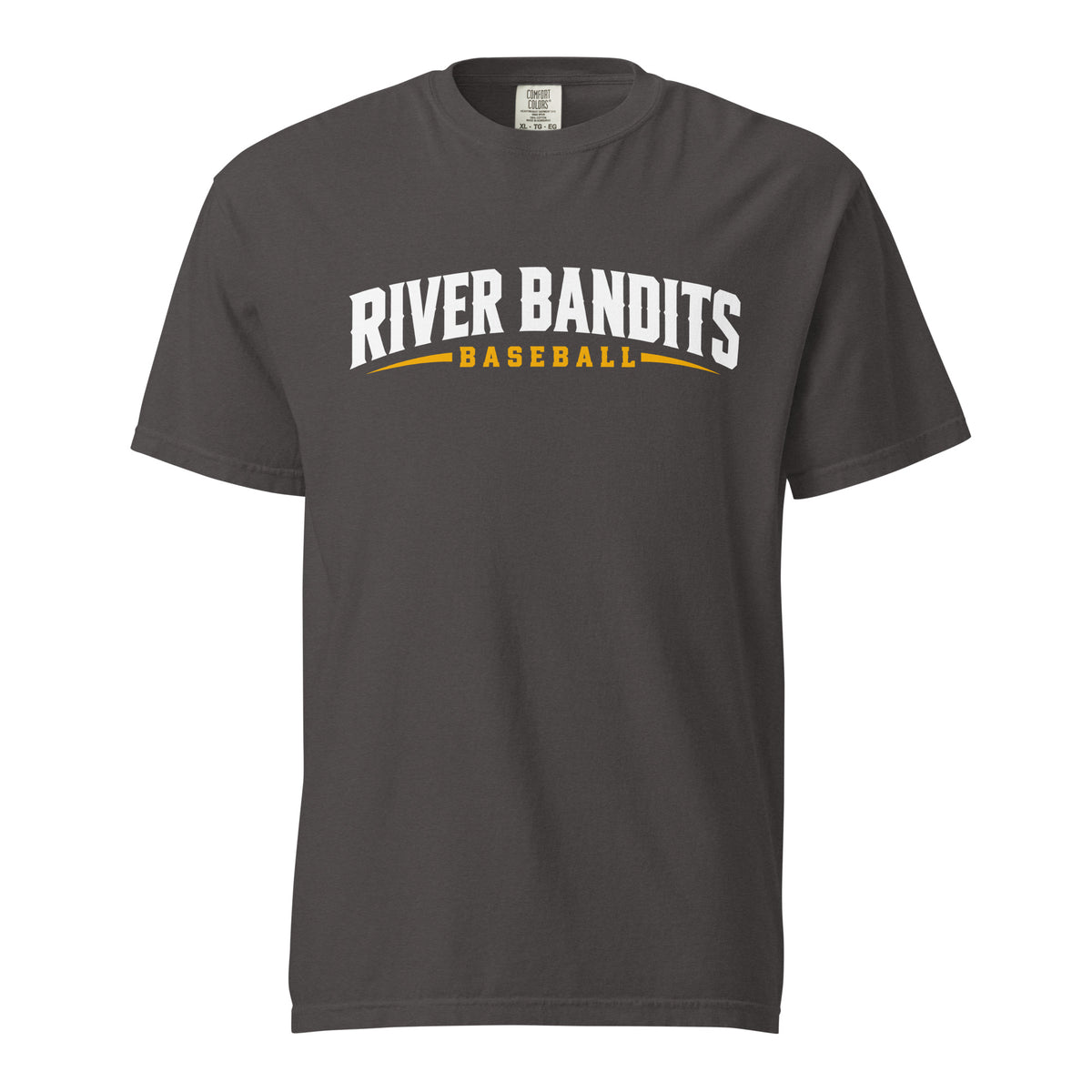 Signature | Comfort Colors T-Shirt | South Bend River Bandits | Lettermark Logo