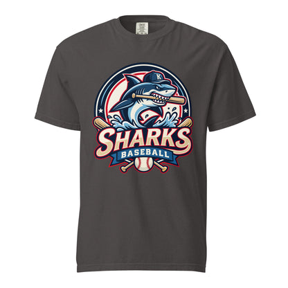 Signature | Comfort Colors T-Shirt | Sharks Diamond Sports | Emblem Logo