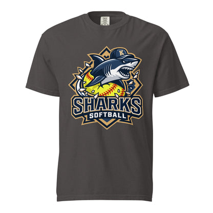 Signature | Comfort Colors T-Shirt | Sharks Diamond Sports | Crest Logo