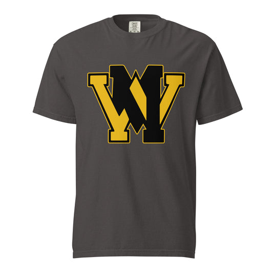 Signature | Comfort Colors T-Shirt | West Milford Indoor Track & Field Team | Emblem Logo