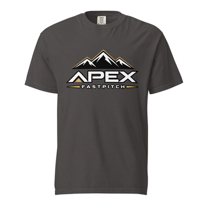 Signature | Comfort Colors T-Shirt | Apex Fastpitch | Crest Logo