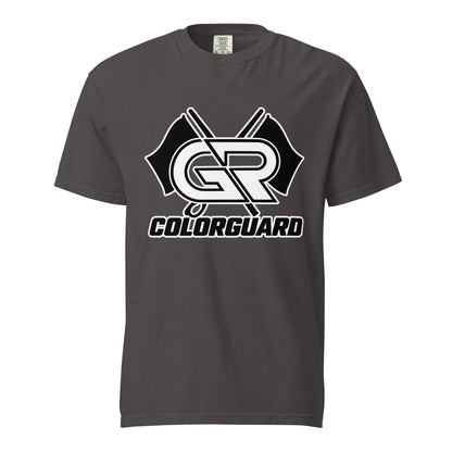 Signature | Comfort Colors T-Shirt | George Ranch High School Colorguard | Crest Logo