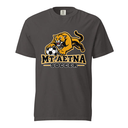 Signature | Comfort Colors T-Shirt | Mt. Aetna Adventist School | Soccer Apex Logo