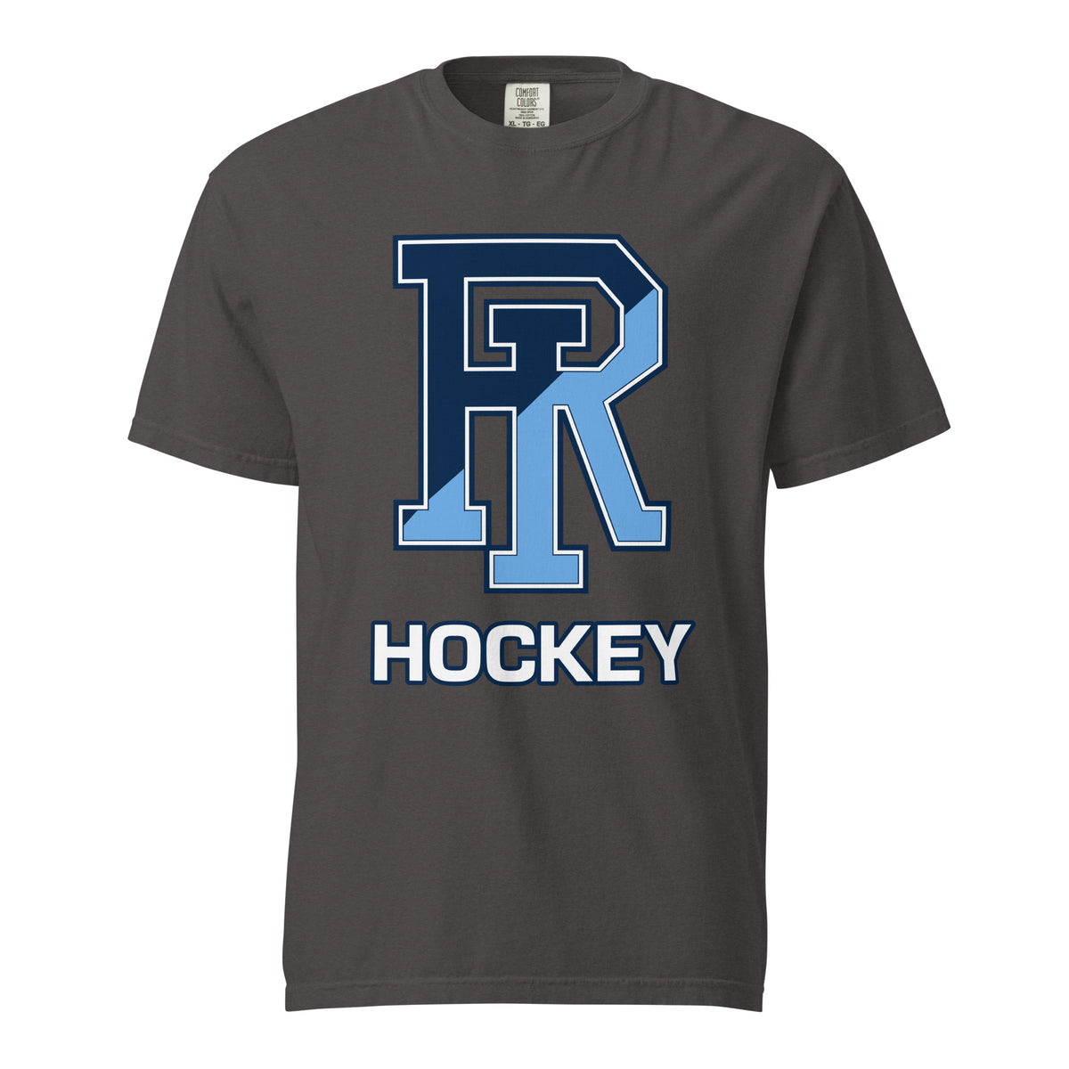 Signature | Comfort Colors T-Shirt | URI Men’s Hockey | Crest Logo