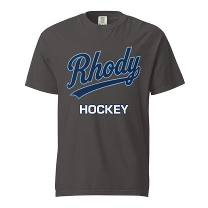 Signature | Comfort Colors T-Shirt | URI Men’s Hockey | Athletics Logo