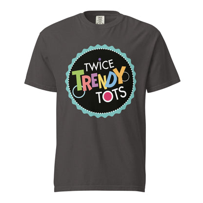 Signature | Comfort Colors T-Shirt | Twice Trendy Tots | Badge Logo