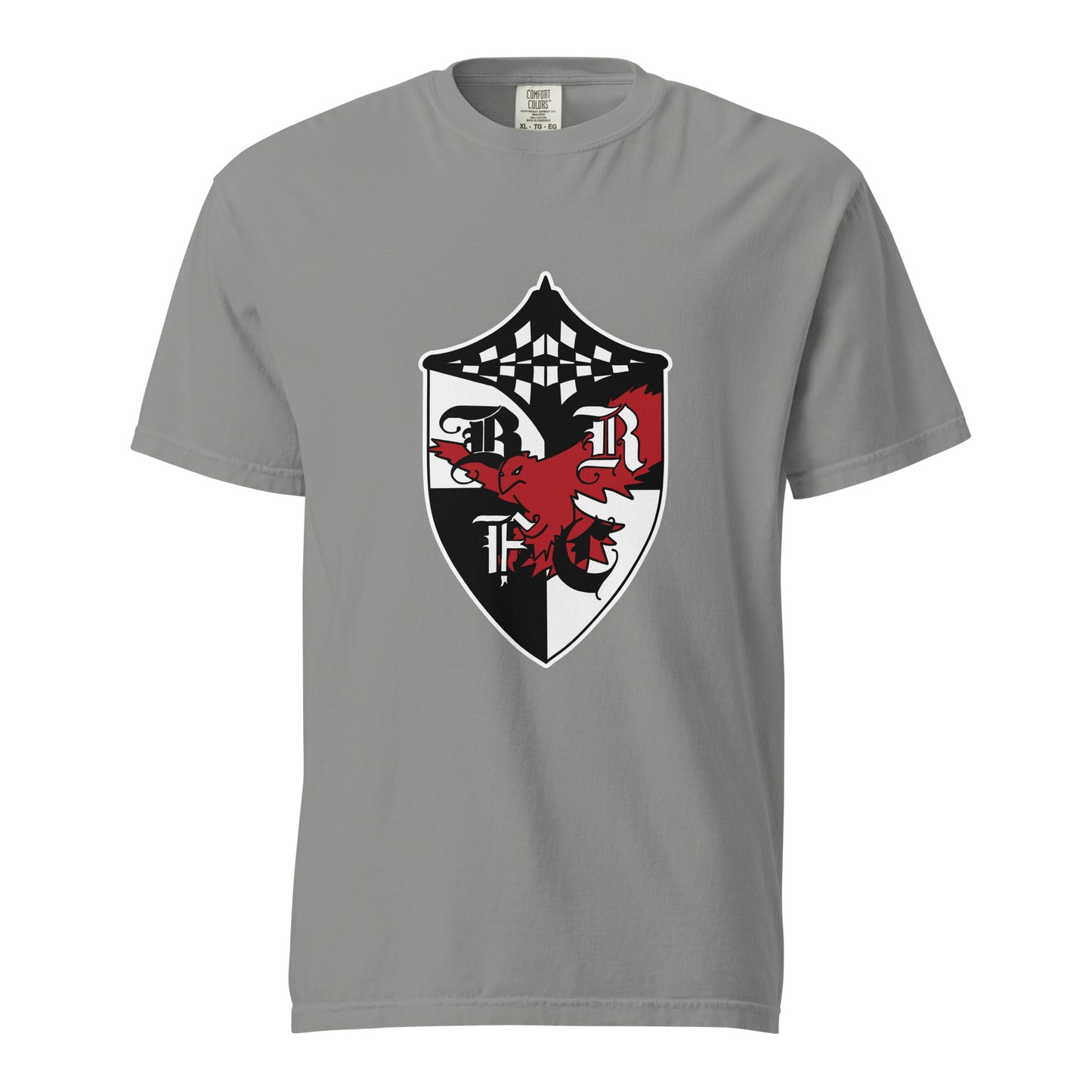 Signature | Comfort Colors T-Shirt | Bard College Rugby Football Club | Raptor Logo