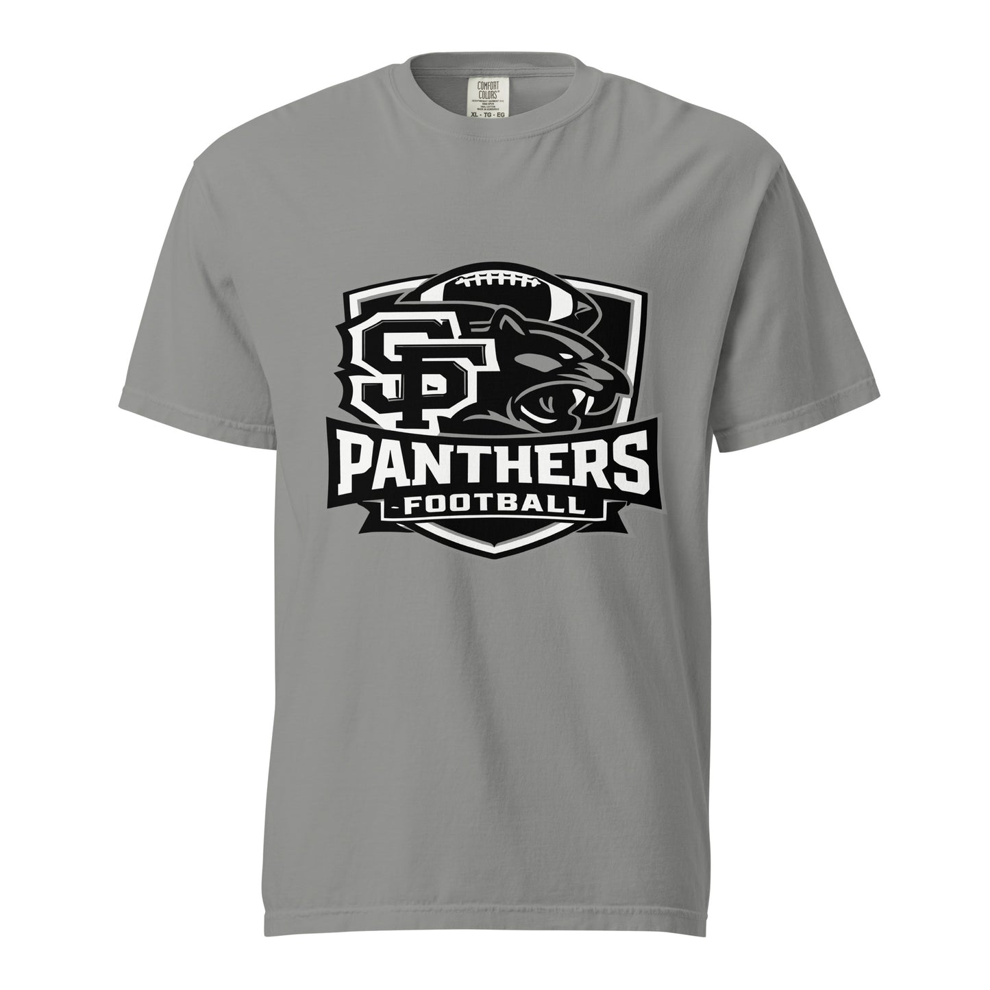 Signature | Comfort Colors T-Shirt | Samuel Fels Football | Shield Logo