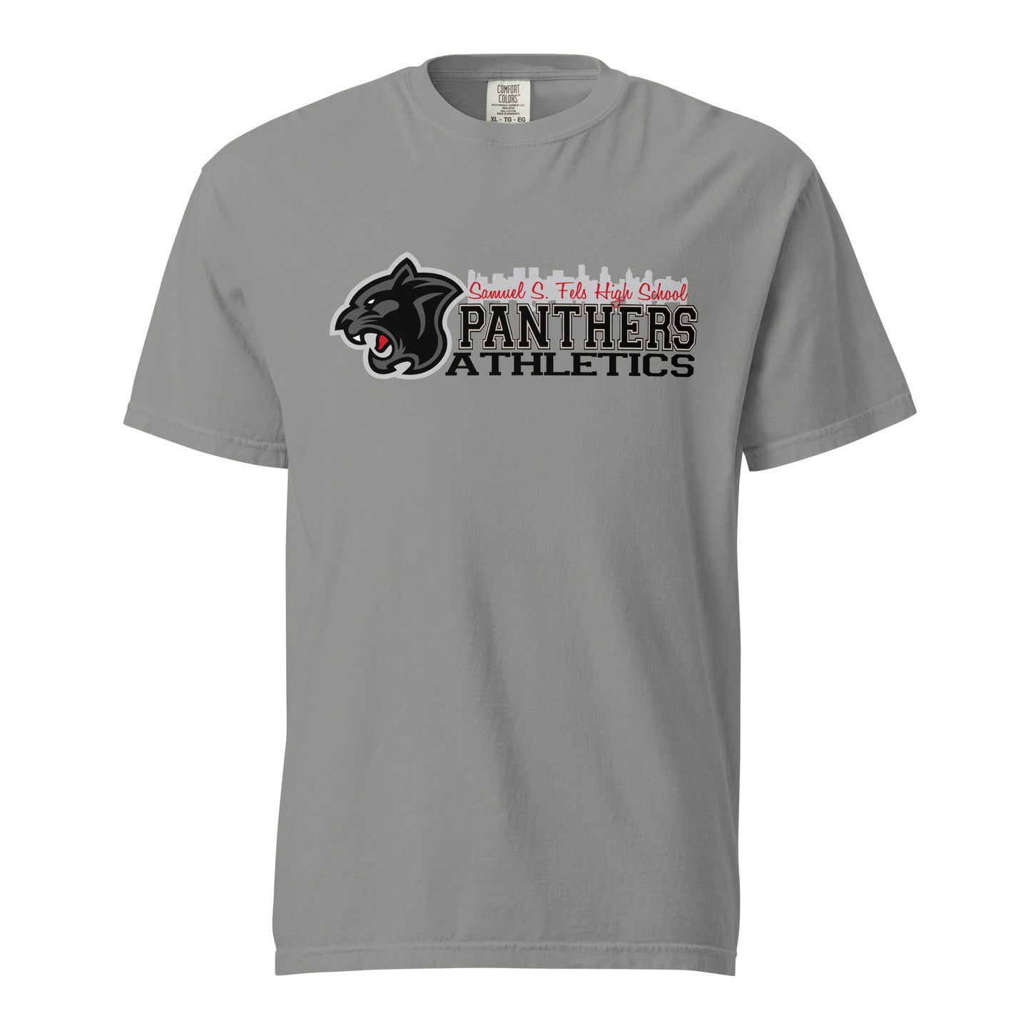 Signature | Comfort Colors T-Shirt | Samuel Fels Football | Vanguard Logo