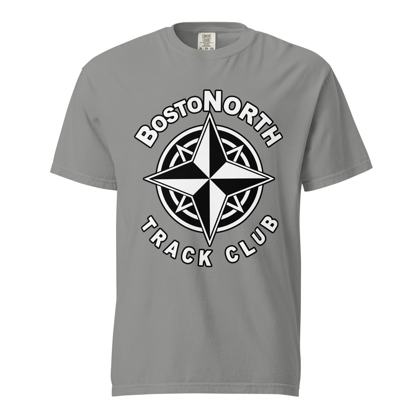 Signature | Comfort Colors T-Shirt | Boston-North Track Club | Crest Logo