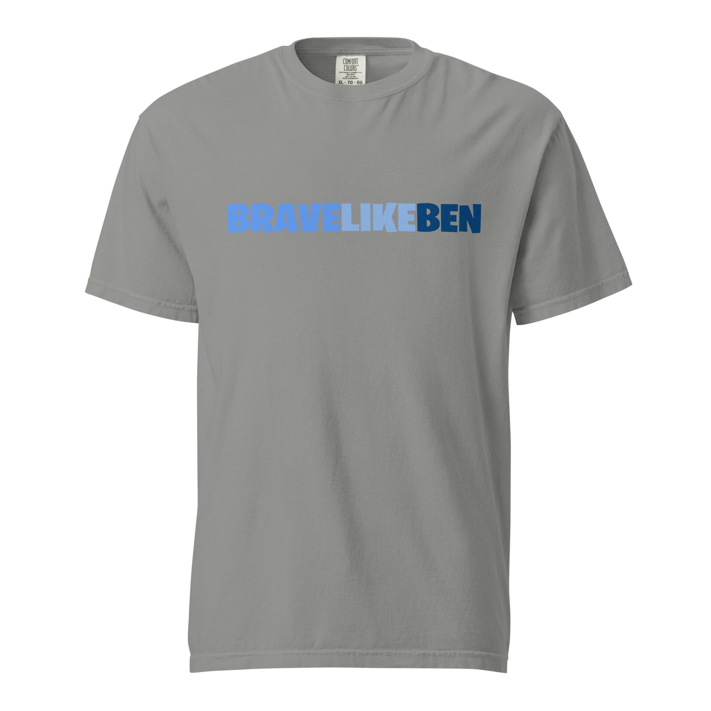 Signature | Comfort Colors T-Shirt | Brave Like Ben | Workmark Logo