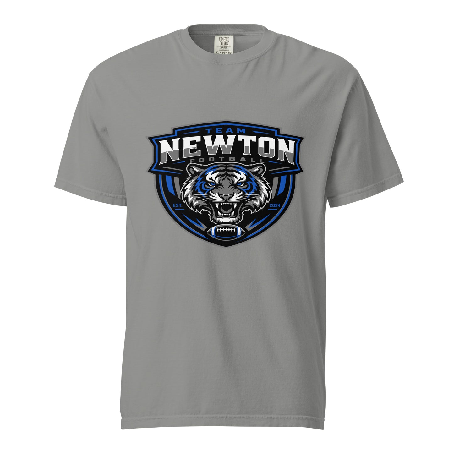 Signature | Comfort Colors T-Shirt | Newton Youth football league | Shield Logo