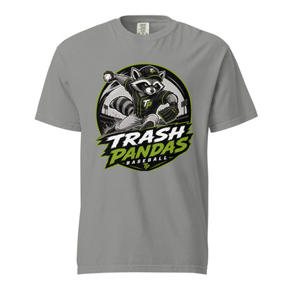 Signature | Comfort Colors T-Shirt | Trash Pandas Baseball Organization | Vanguard Logo