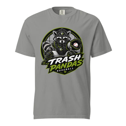 Signature | Comfort Colors T-Shirt | Trash Pandas Baseball Organization | Athletics Logo