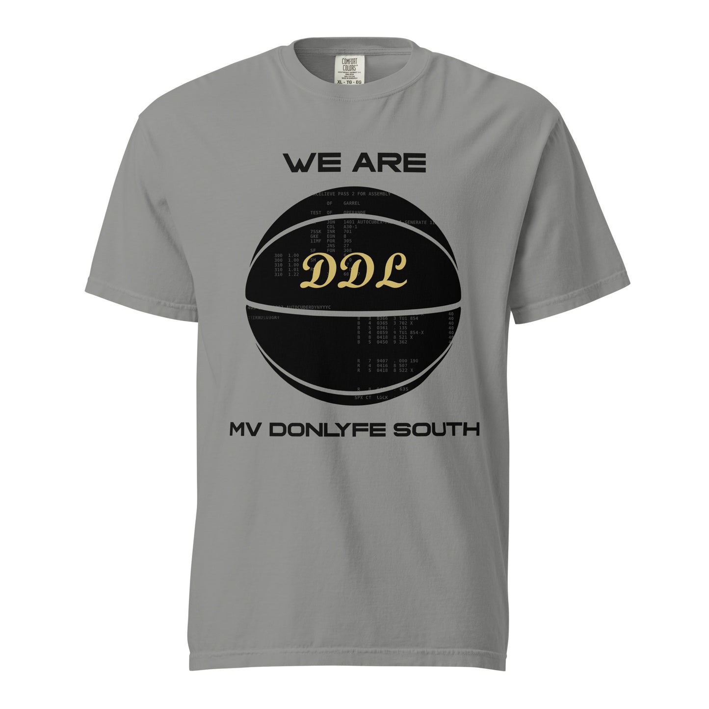 Signature | Comfort Colors T-Shirt | Official DDL Merchandise | Emblem Logo