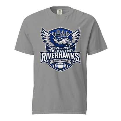 Signature | Comfort Colors T-Shirt | Rochester Riverhawks | Shield Logo