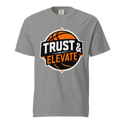 Signature | Comfort Colors T-Shirt | Trust & Elevate | Athletic Logo