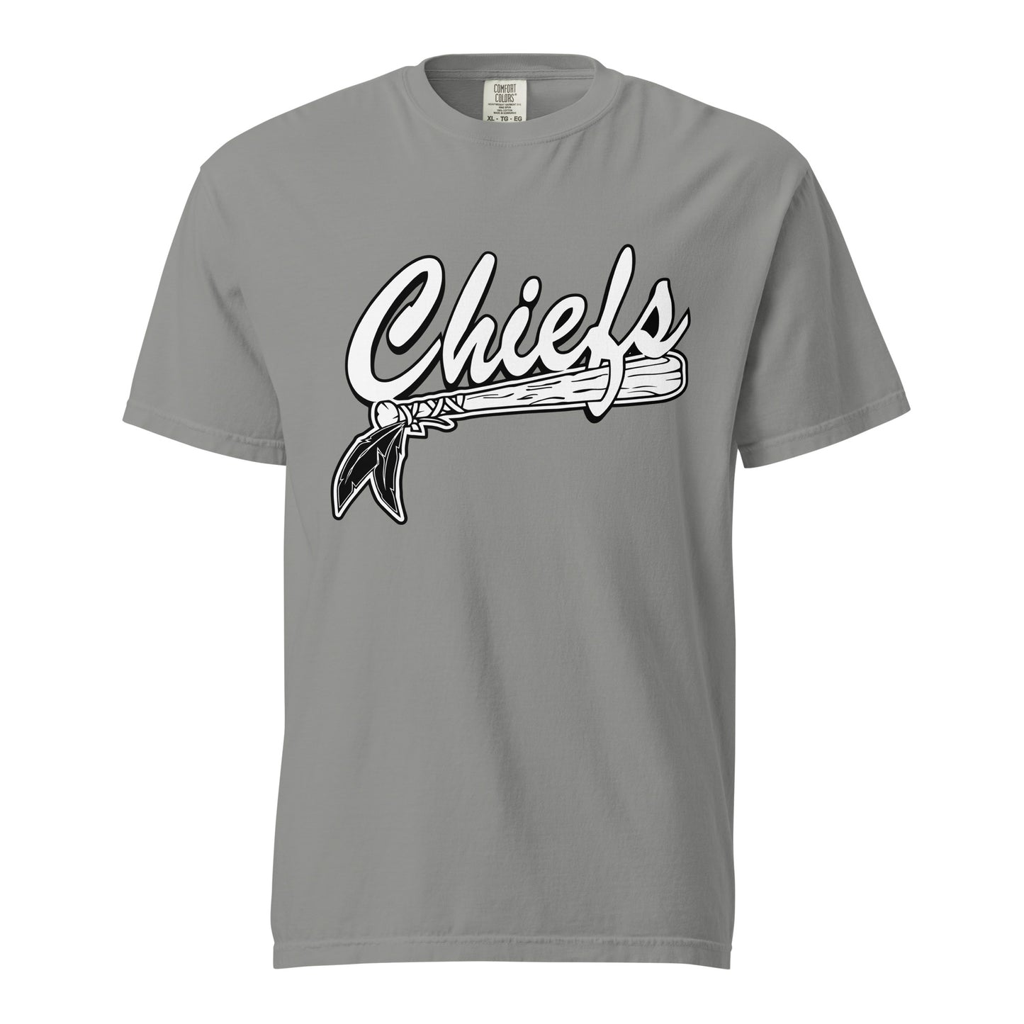 Signature | Comfort Colors T-Shirt | Connetquot Chiefs | Letter Crest Logo