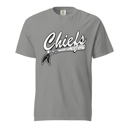 Signature | Comfort Colors T-Shirt | Connetquot Chiefs | Letter Crest Logo