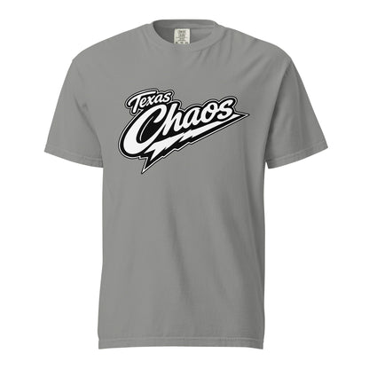 Signature | Comfort Colors T-Shirt | Texas Chaos | Emblem Logo