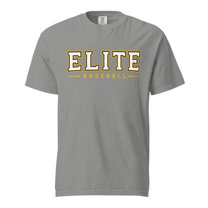 Signature | Comfort Colors T-Shirt | Elite Baseball | Vanguard Logo