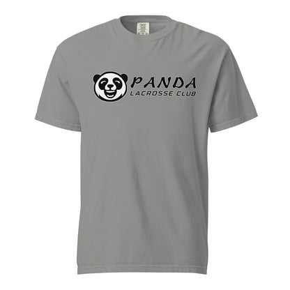 Signature | Comfort Colors T-Shirt | Panda Lacrosse Club | Crest Logo