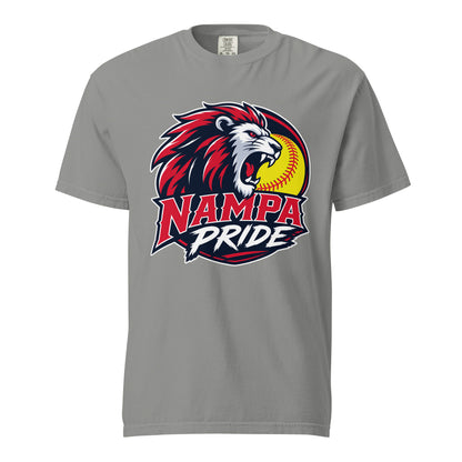 Signature | Comfort Colors T-Shirt | Nampa Pride | Lion Crest Logo